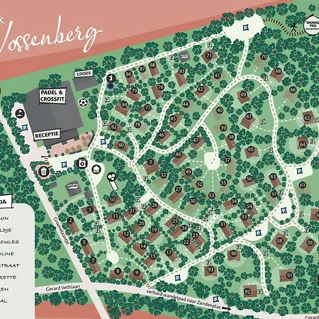 Tatil Evi Vlinder, In De Bossen