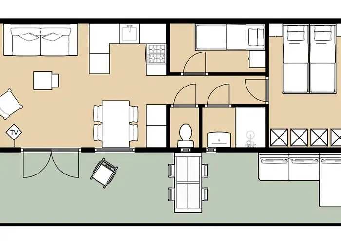 Tatil Evi Vlinder, In De Bossen